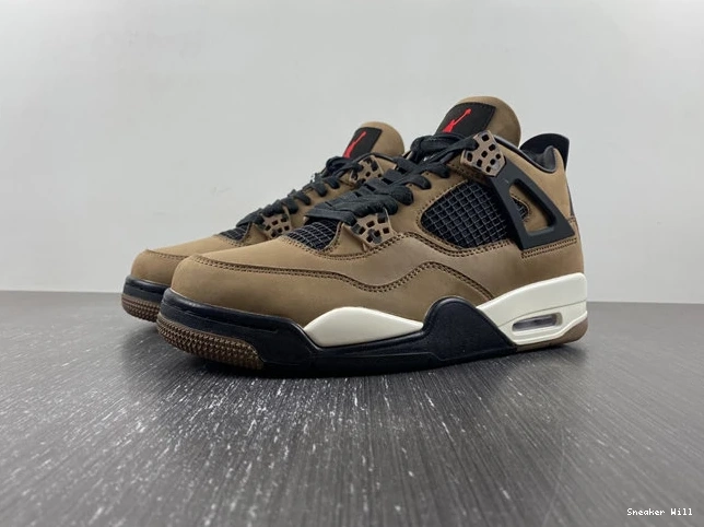 AJ4- Olive Jordan 3896 837 Retro GoAnywhere 4 Scott Travis 0601